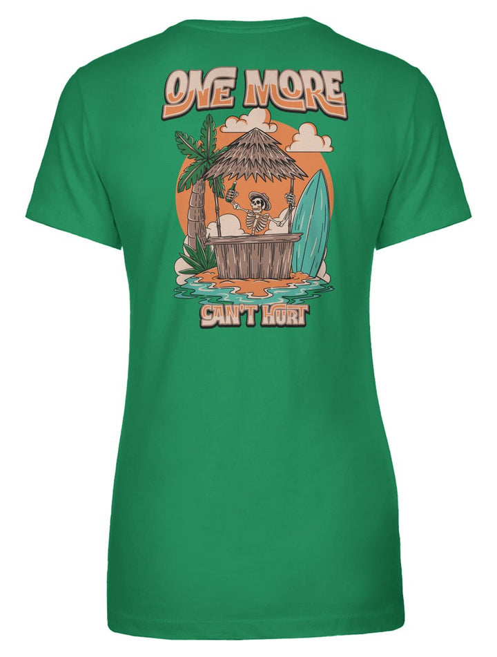 One More Can't Hurt Women's Tee - Swash Peak