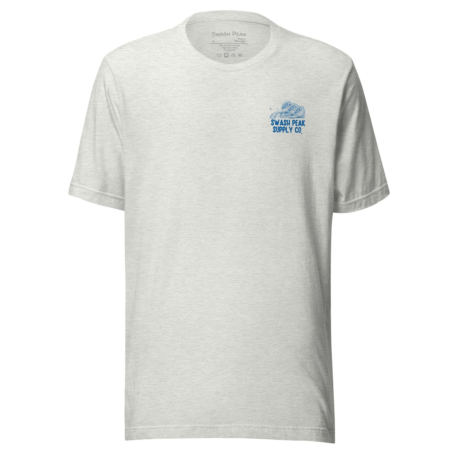 Palm Trees and Coastline Unisex Tee - Swash Peak