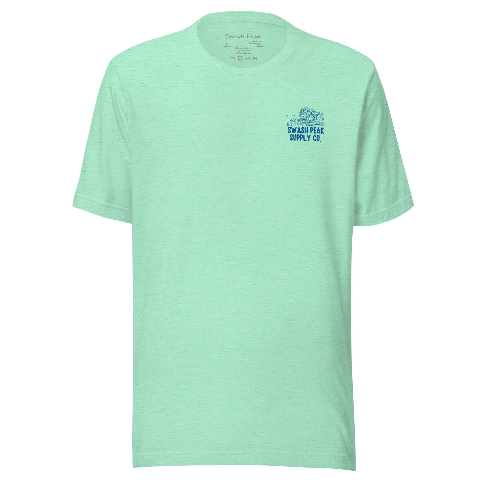 Palm Trees and Coastline Unisex Tee - Swash Peak