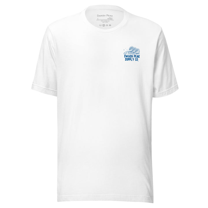 Palm Trees and Coastline Unisex Tee - Swash Peak