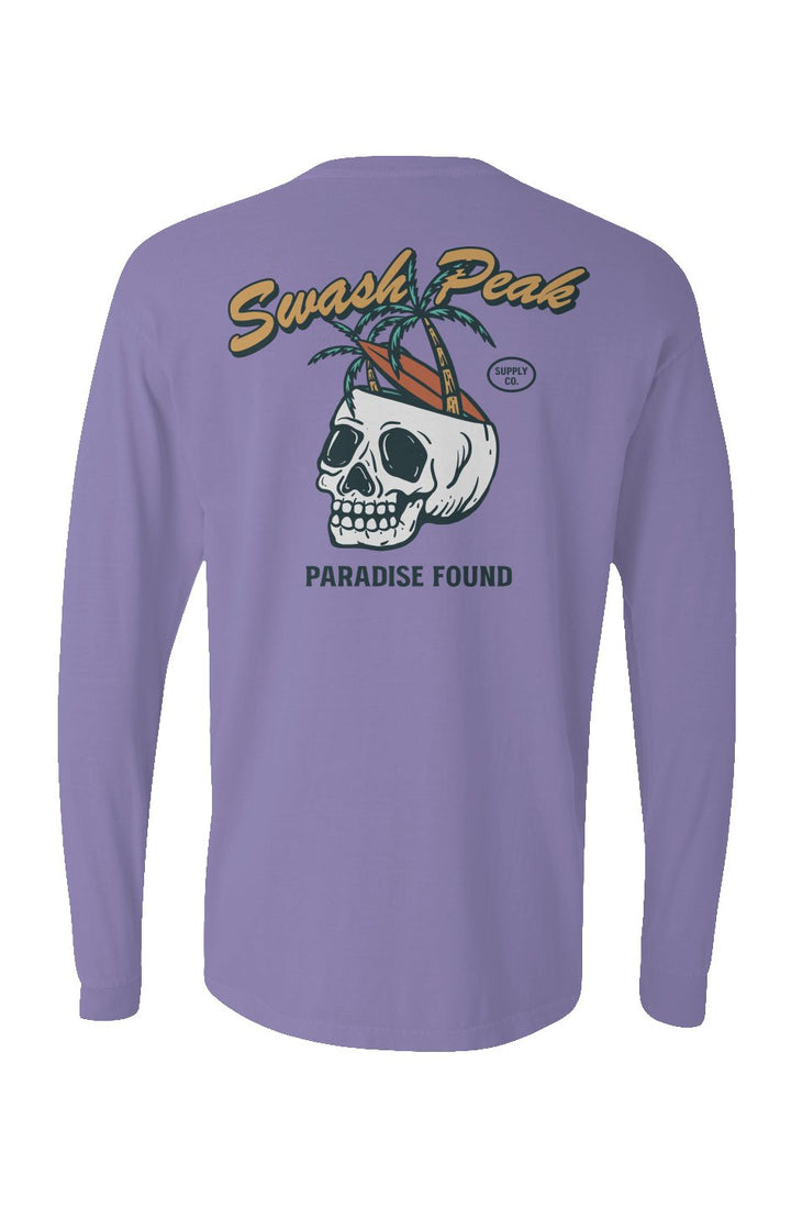 Paradise Found Long Sleeve Unisex Tee - Swash Peak