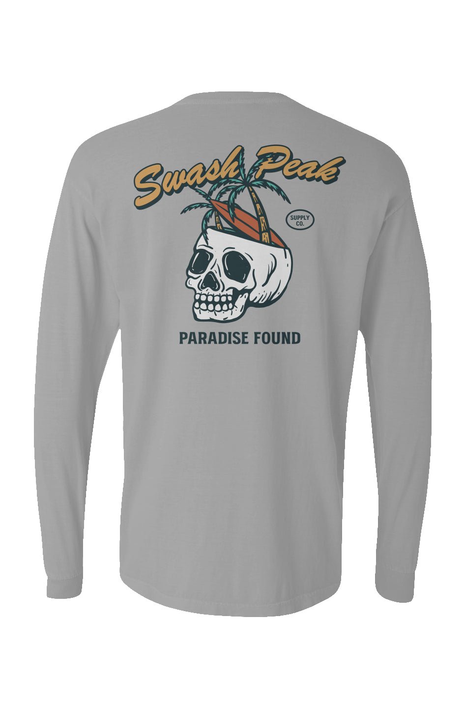 Paradise Found Long Sleeve Unisex Tee - Swash Peak