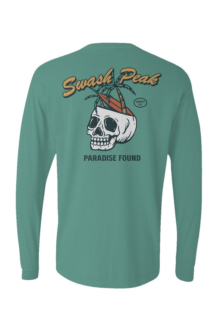 Paradise Found Long Sleeve Unisex Tee - Swash Peak