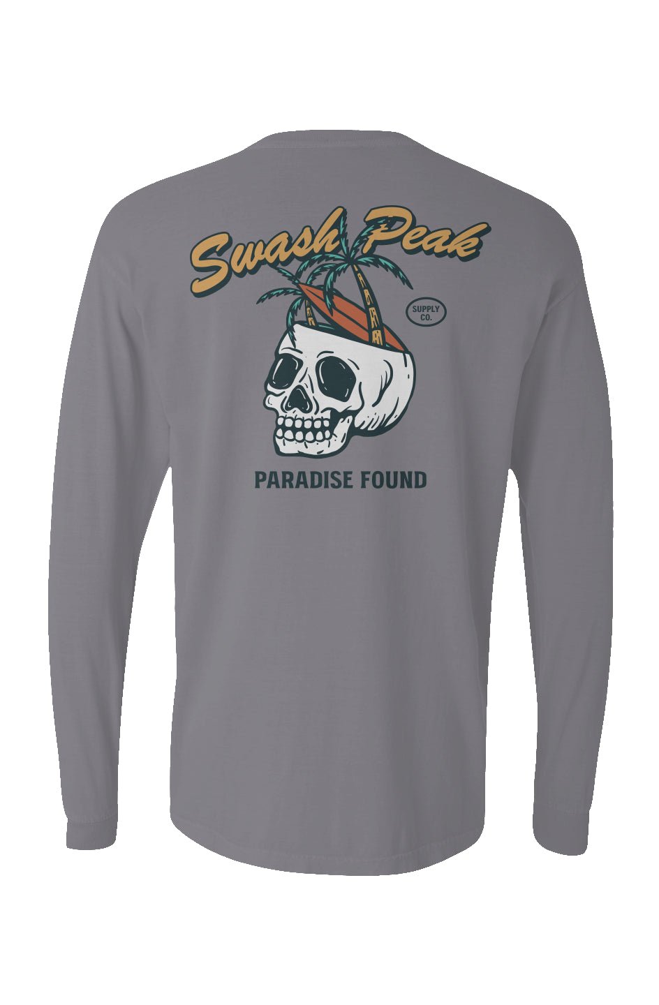 Paradise Found Long Sleeve Unisex Tee - Swash Peak