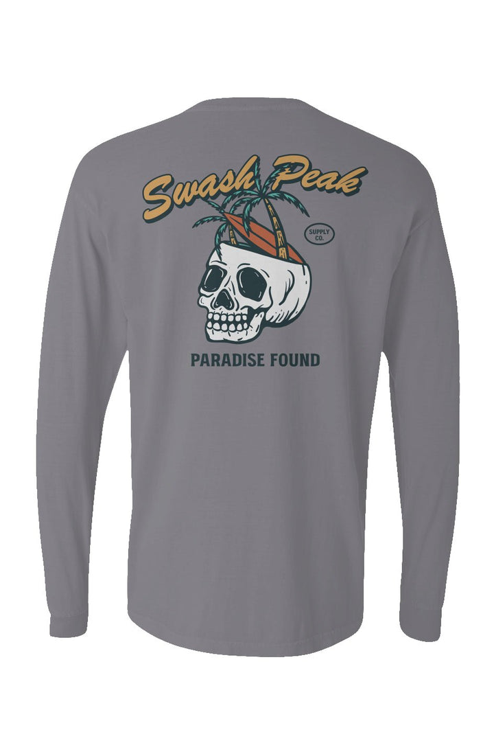 Paradise Found Long Sleeve Unisex Tee - Swash Peak