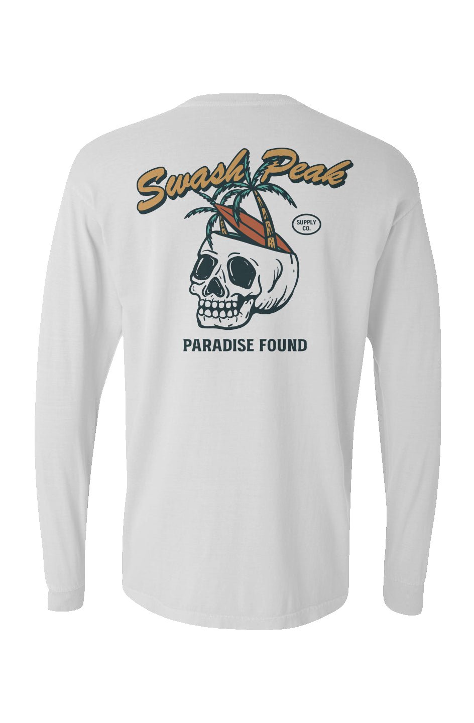 Paradise Found Long Sleeve Unisex Tee - Swash Peak