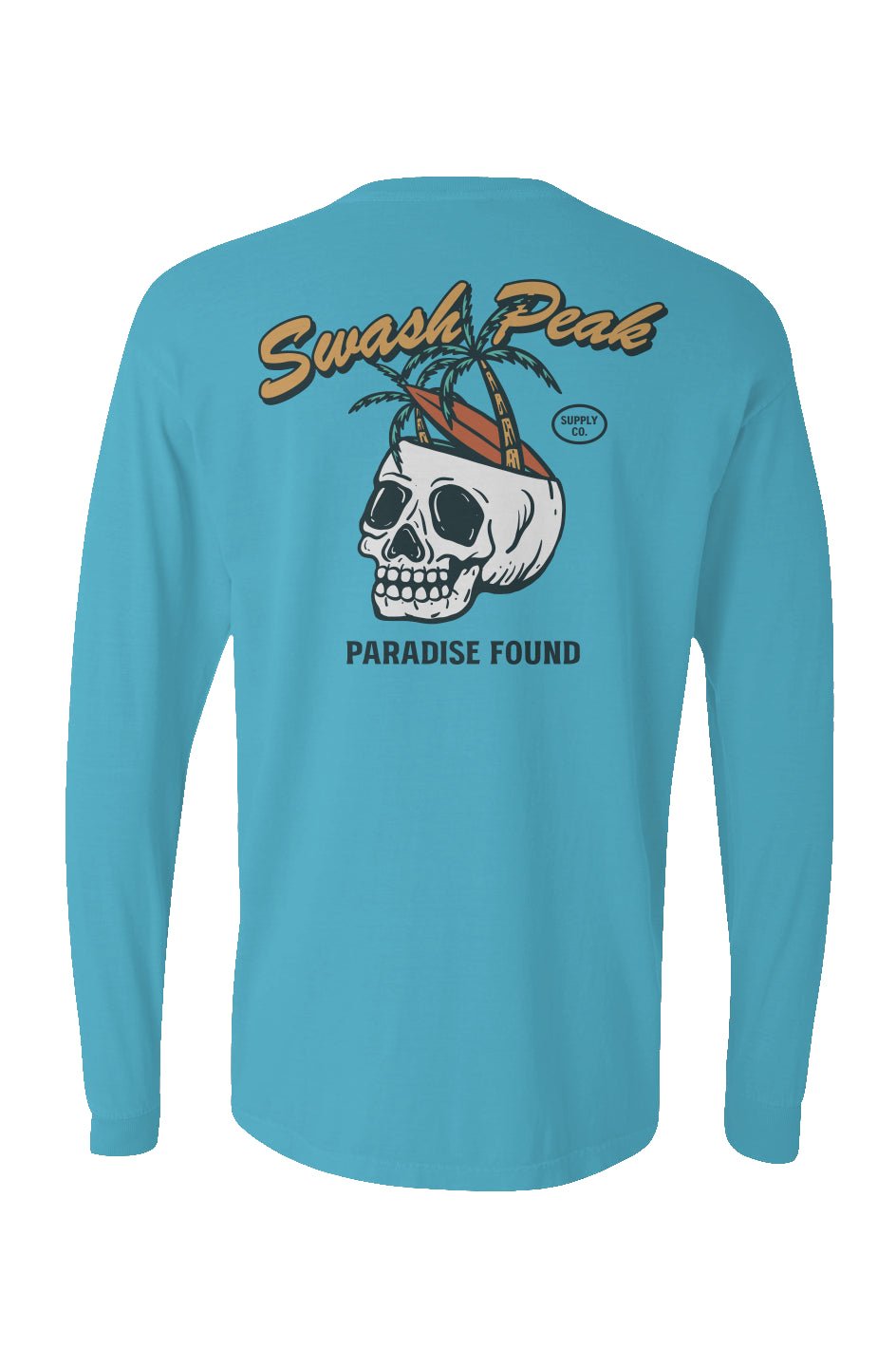 Paradise Found Long Sleeve Unisex Tee - Swash Peak