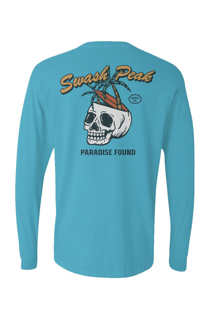 Paradise Found Long Sleeve Unisex Tee - Swash Peak