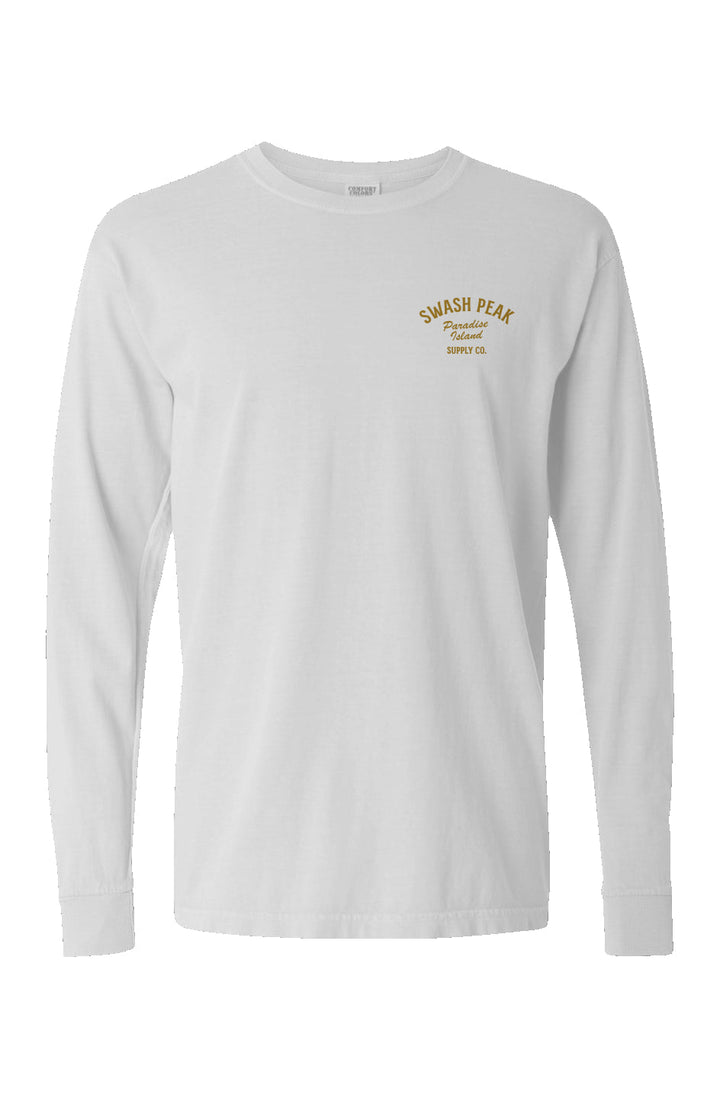 Paradise Island Long Sleeve Unisex Tee - Swash Peak
