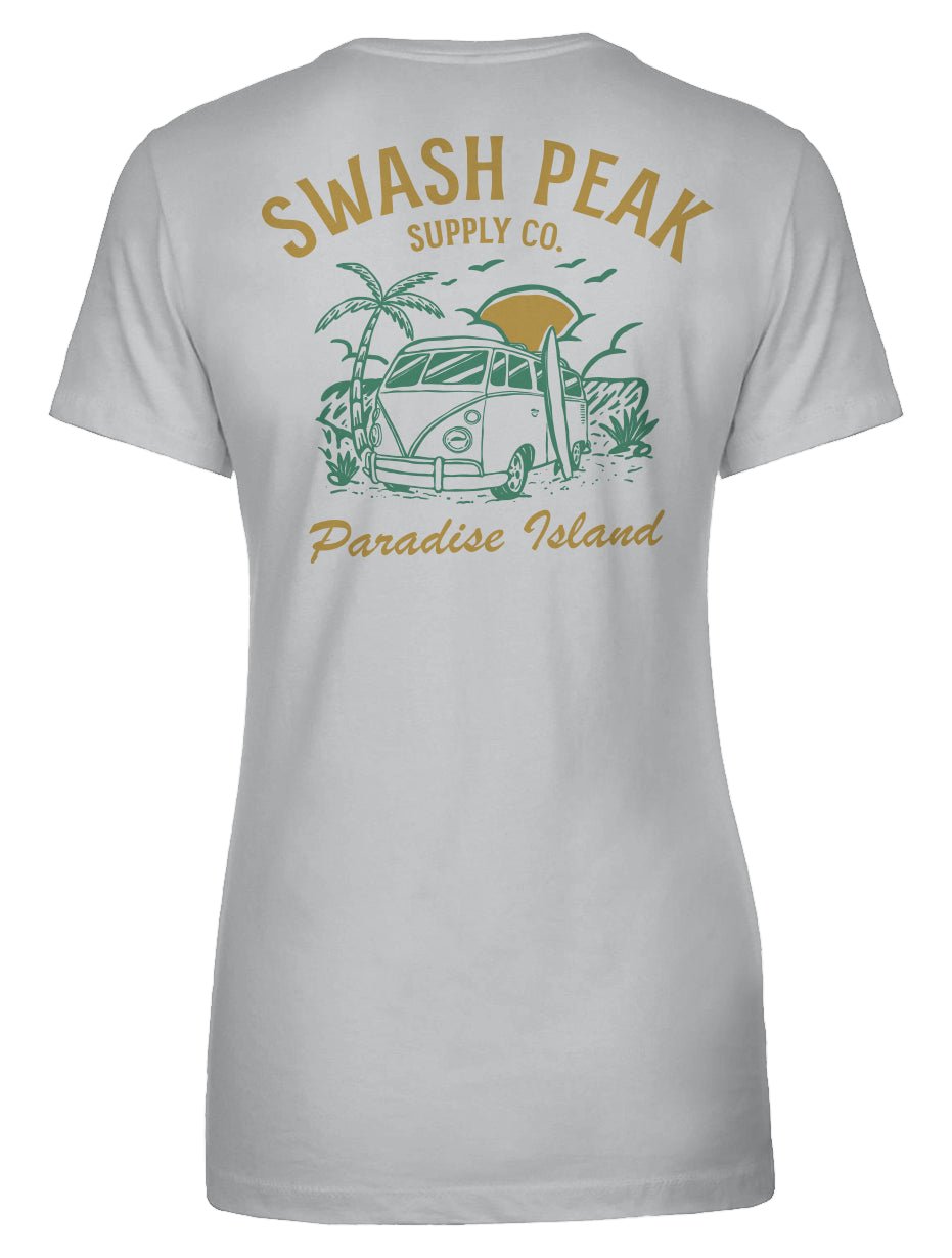 Paradise Island Women's Tee - Swash Peak