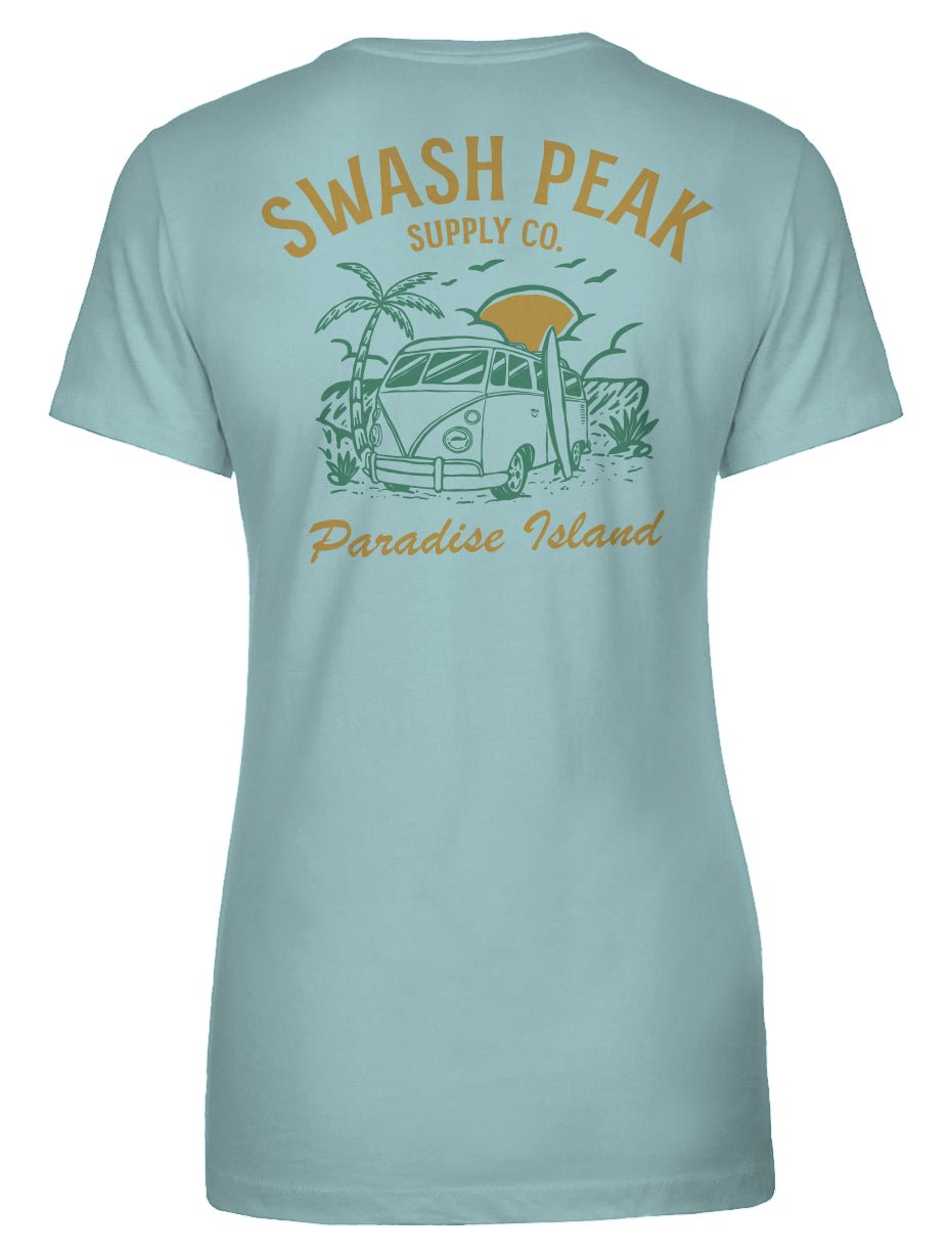 Paradise Island Women's Tee - Swash Peak