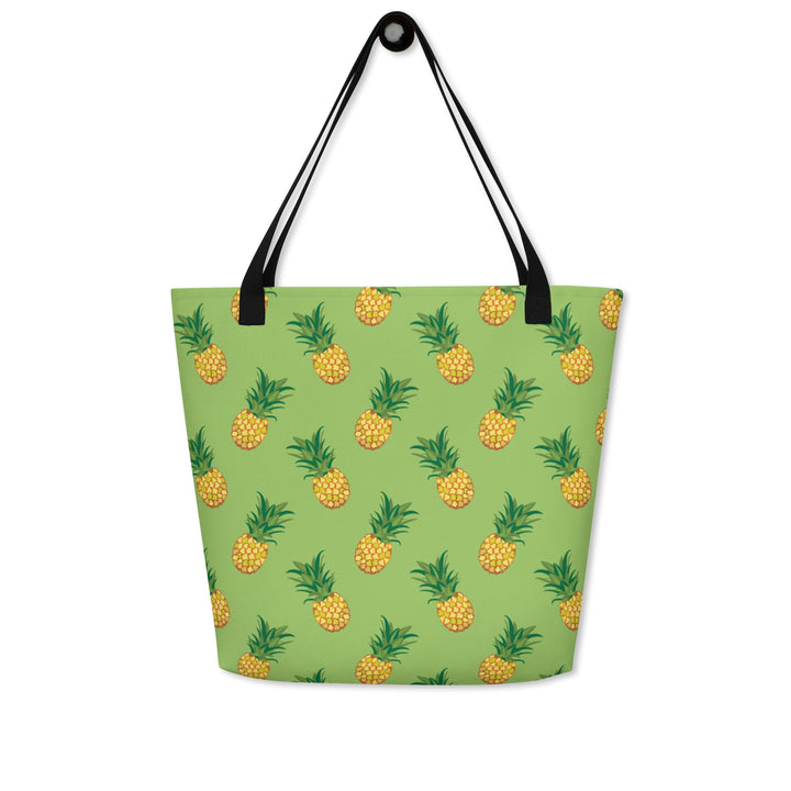 Pineapple Paradise Large Tote Bag w/ Pocket - Swash Peak
