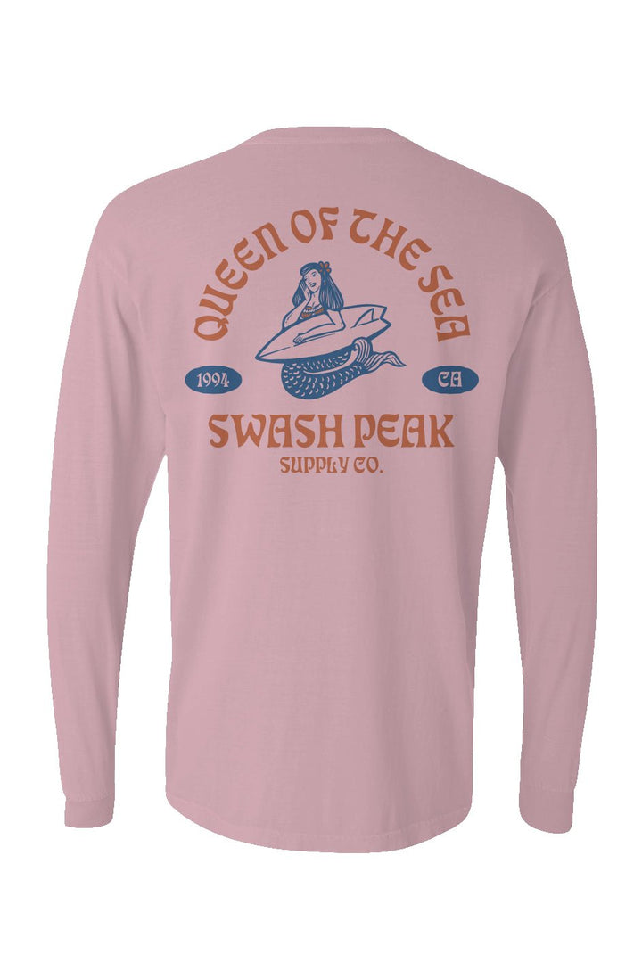 Queen of the Sea Long Sleeve Unisex Tee - Swash Peak