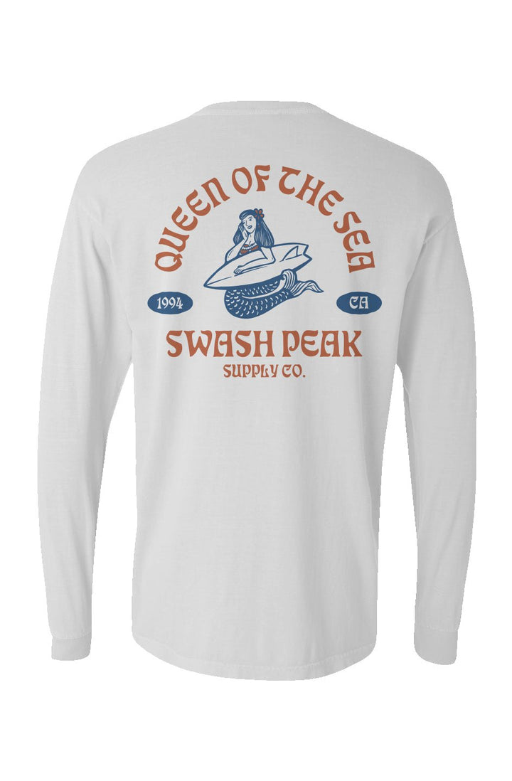 Queen of the Sea Long Sleeve Unisex Tee - Swash Peak