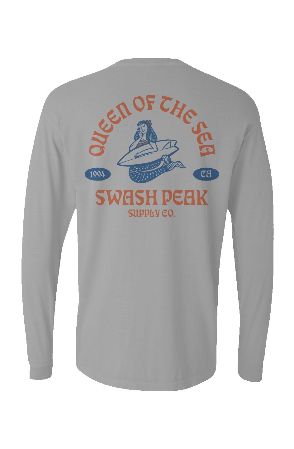 Queen of the Sea Long Sleeve Unisex Tee - Swash Peak