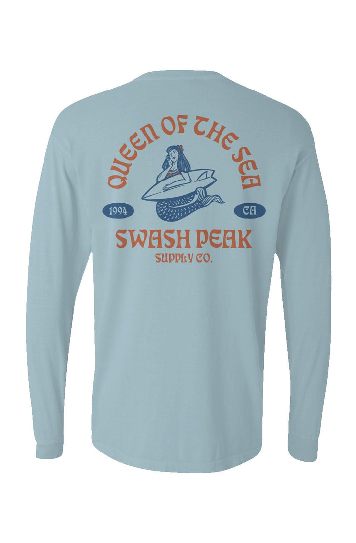 Queen of the Sea Long Sleeve Unisex Tee - Swash Peak