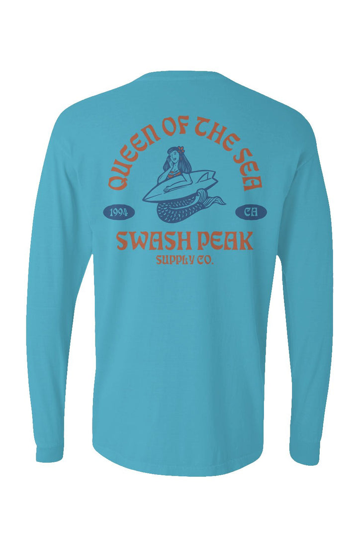 Queen of the Sea Long Sleeve Unisex Tee - Swash Peak