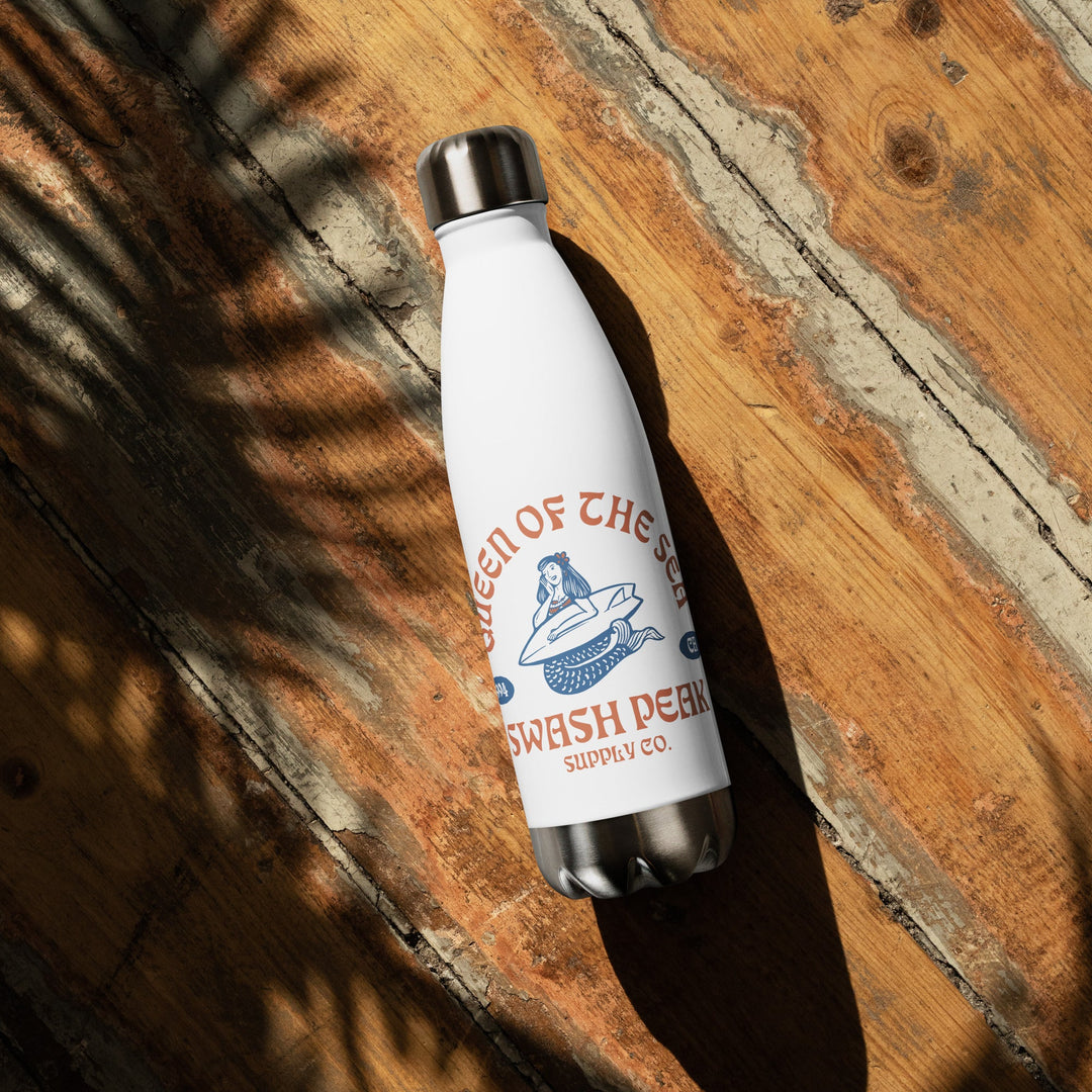 Queen of the Sea Stainless Steel Water Bottle - Swash Peak