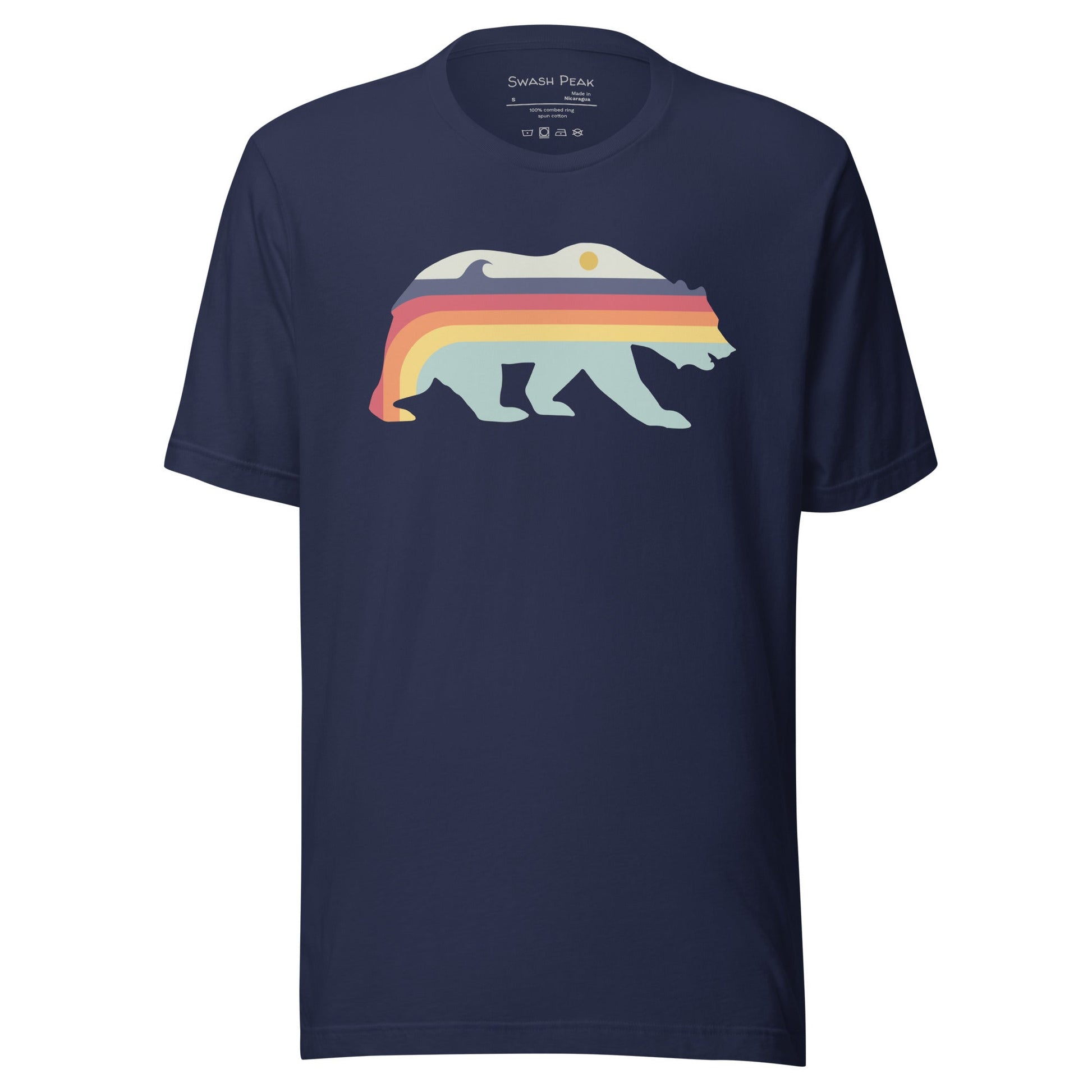 Retro Bear Unisex Tee - Swash Peak