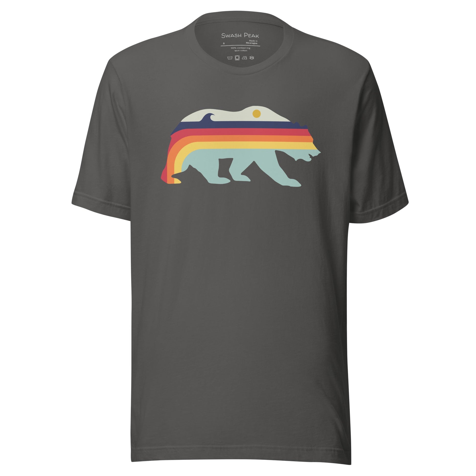 Retro Bear Unisex Tee - Swash Peak