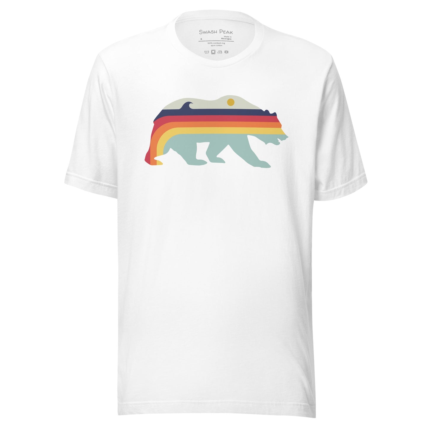 Retro Bear Unisex Tee - Swash Peak