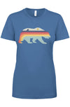 Retro Bear Women's Tee - Swash Peak