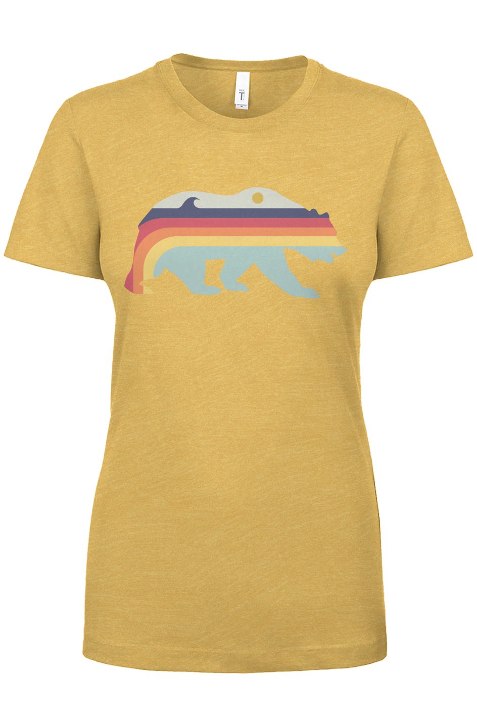 Retro Bear Women's Tee - Swash Peak