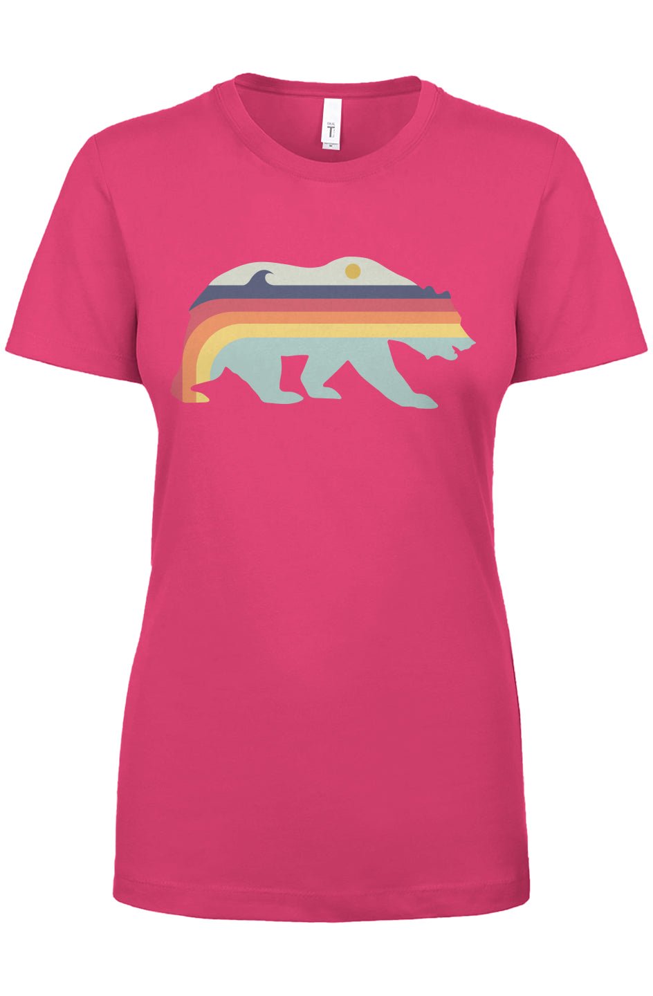 Retro Bear Women's Tee - Swash Peak