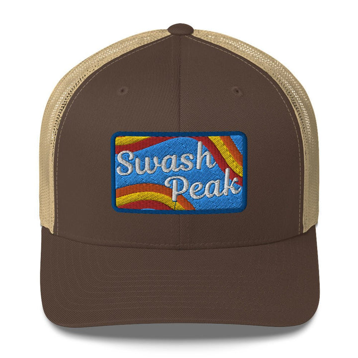 Retro Peak Trucker Hat - Swash Peak