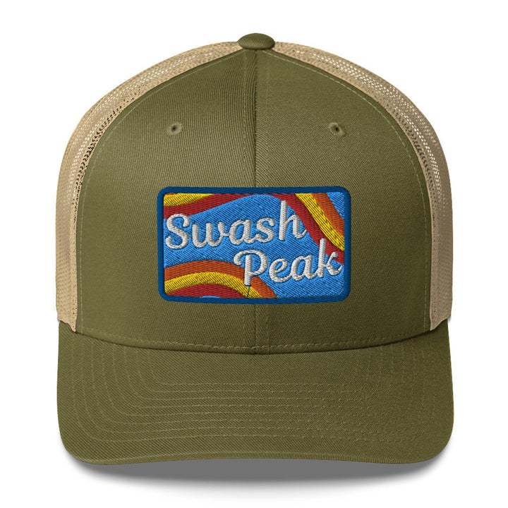 Retro Peak Trucker Hat - Swash Peak