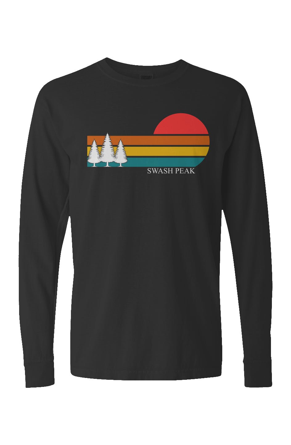 Retro Sunset Long Sleeve Unisex Tee - Swash Peak