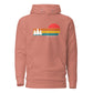 Retro Sunset Unisex Hoodie - Swash Peak