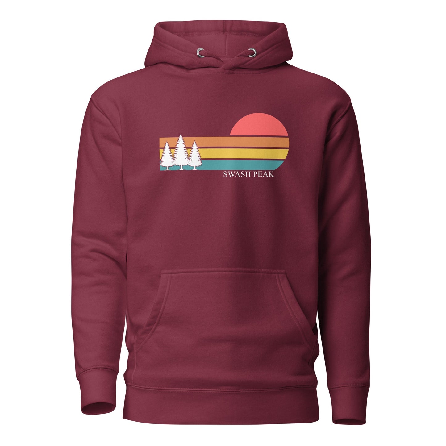 Retro Sunset Unisex Hoodie - Swash Peak