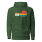 Retro Sunset Unisex Hoodie - Swash Peak
