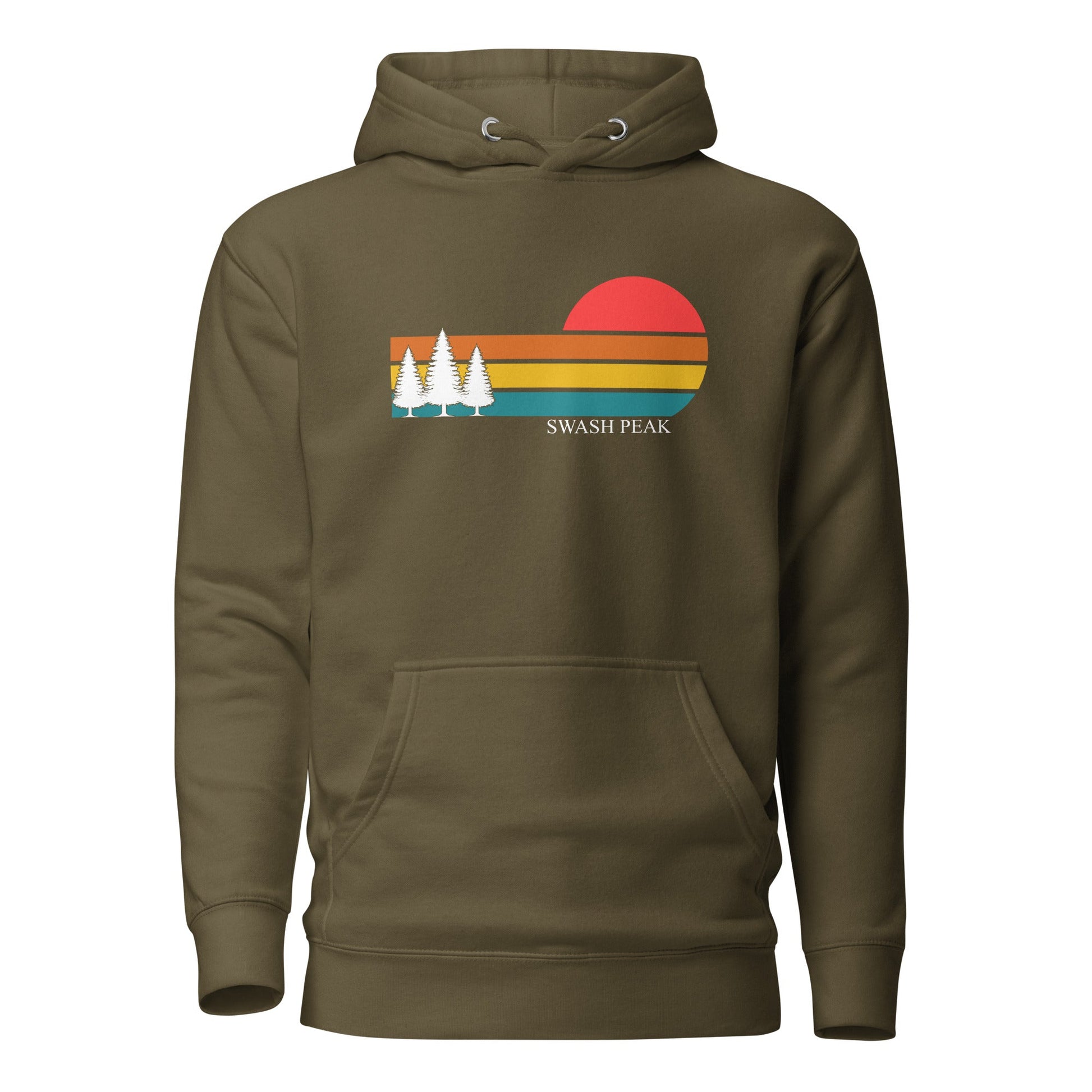 Retro Sunset Unisex Hoodie - Swash Peak