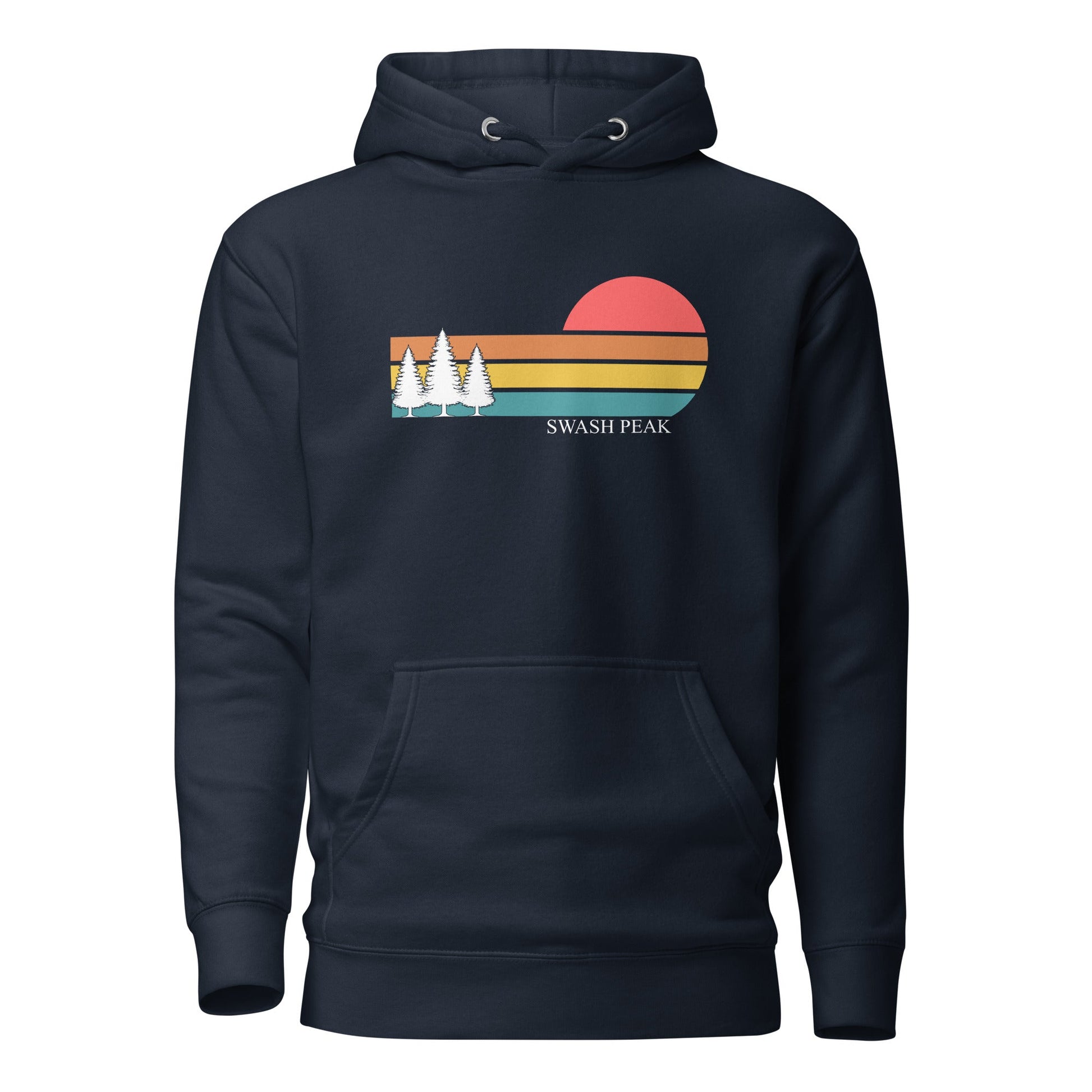 Retro Sunset Unisex Hoodie - Swash Peak