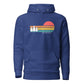Retro Sunset Unisex Hoodie - Swash Peak