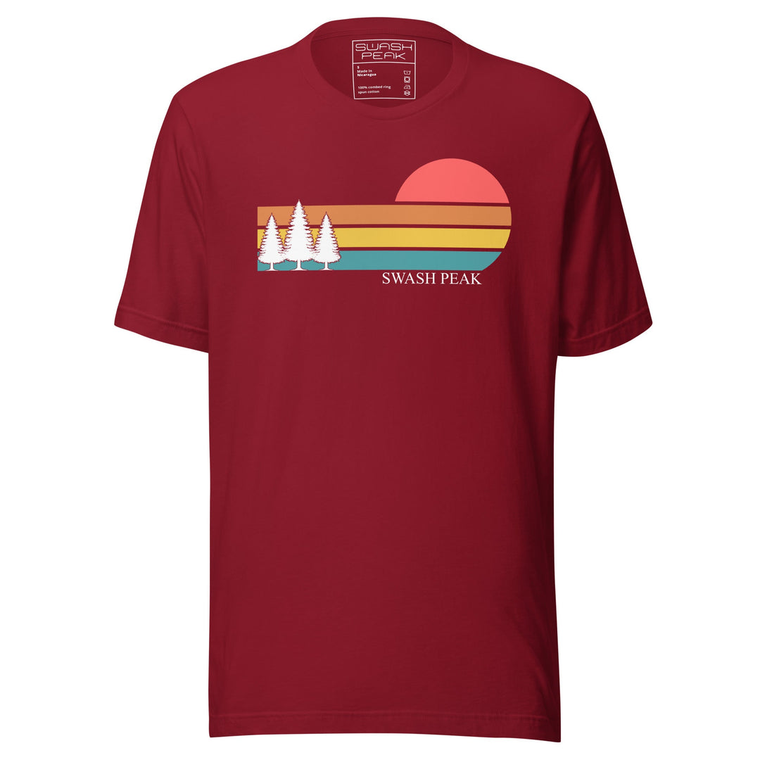 Retro Sunset Unisex Tee - Swash Peak