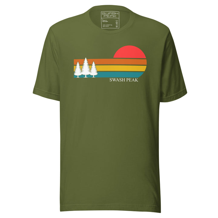 Retro Sunset Unisex Tee - Swash Peak
