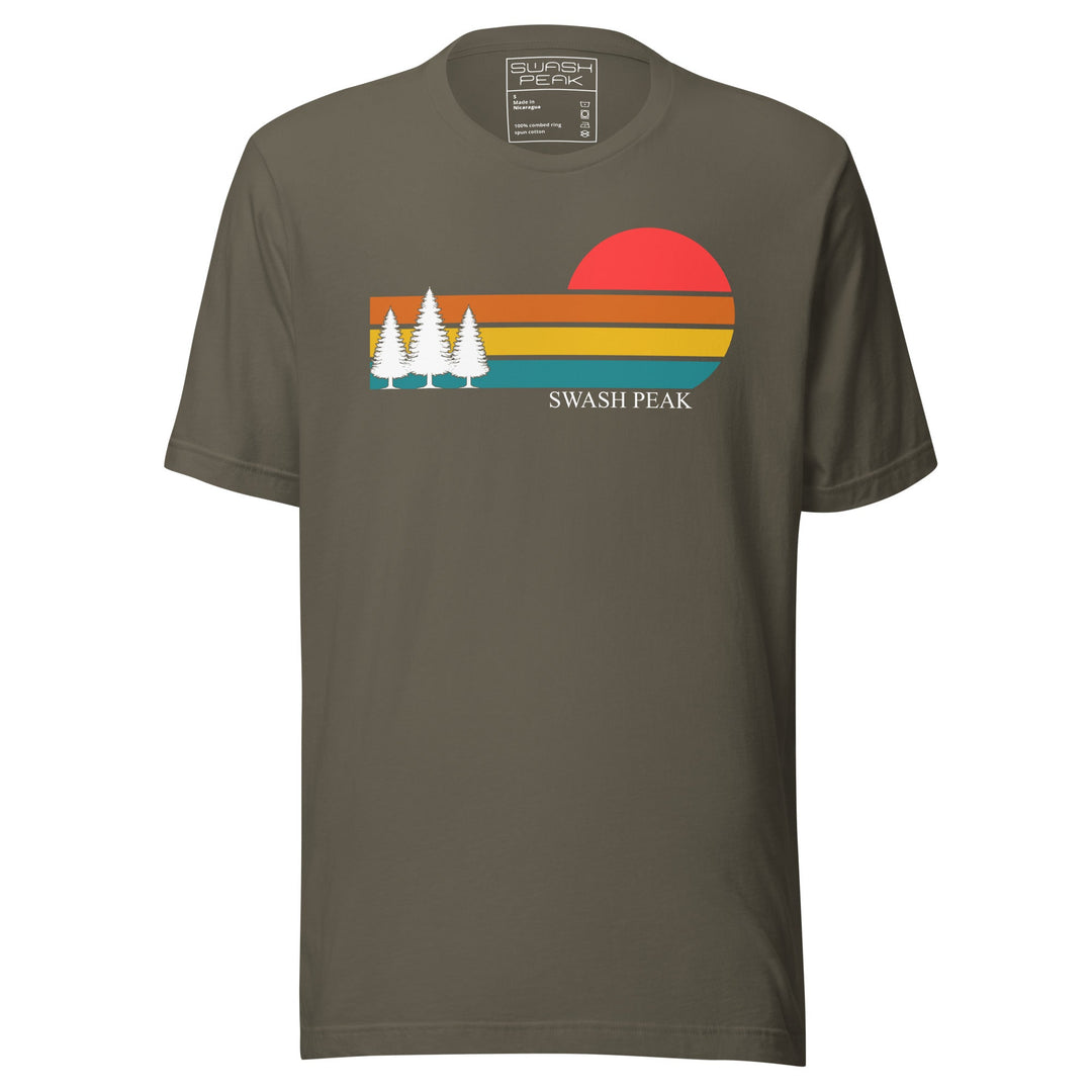 Retro Sunset Unisex Tee - Swash Peak