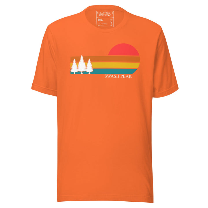 Retro Sunset Unisex Tee - Swash Peak