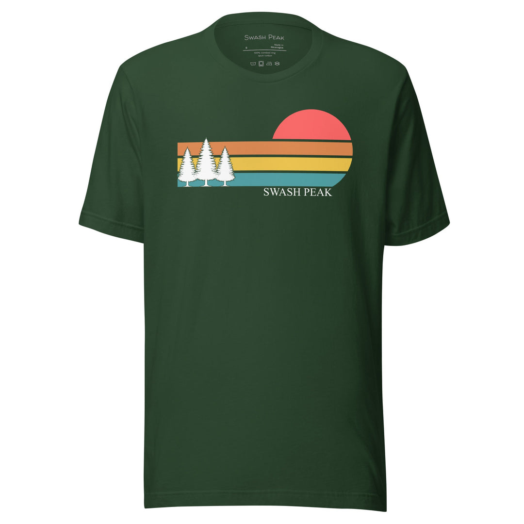 Retro Sunset Unisex Tee - Swash Peak