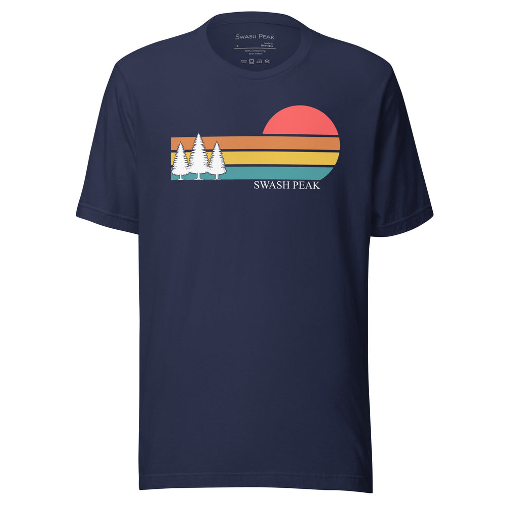 Retro Sunset Unisex Tee - Swash Peak