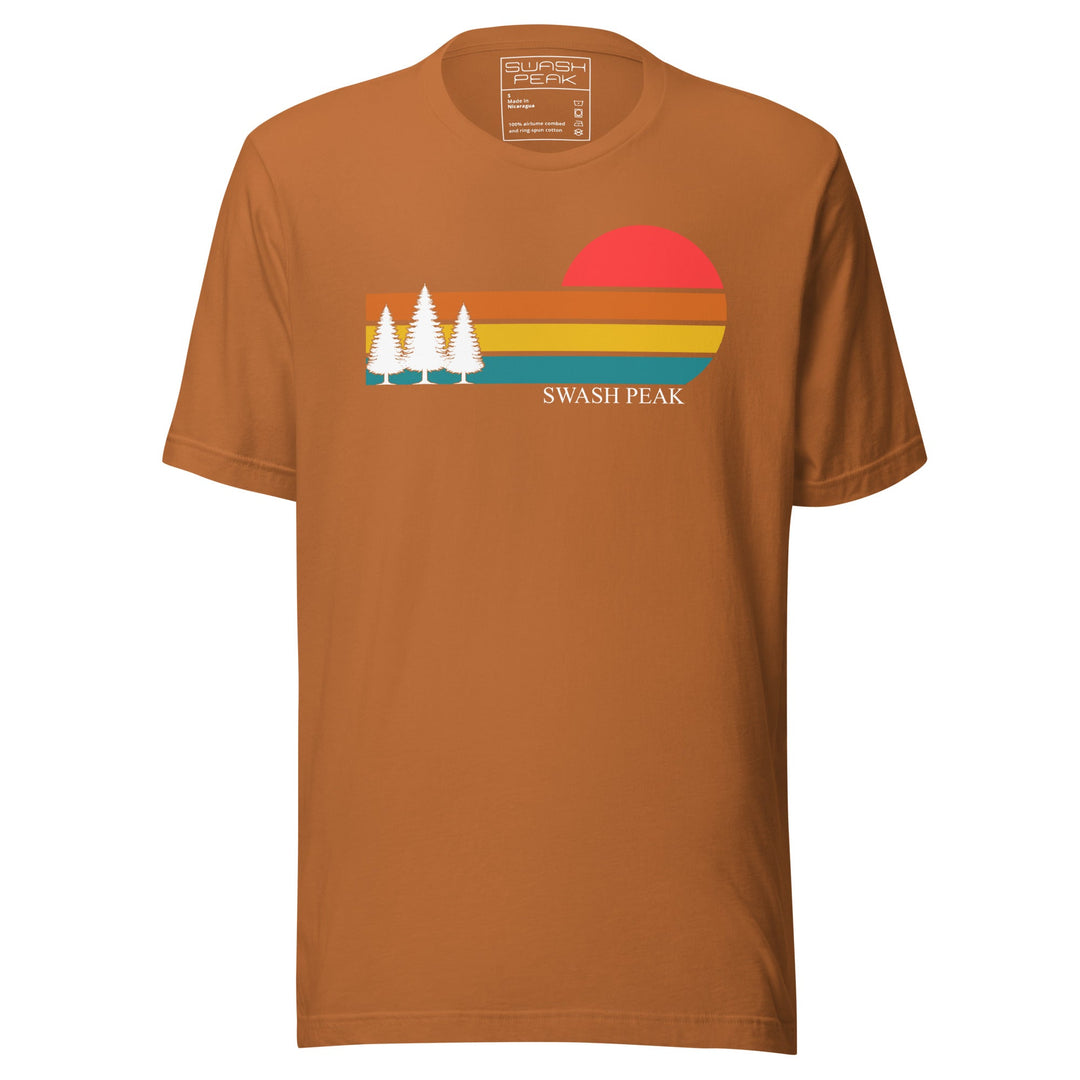 Retro Sunset Unisex Tee - Swash Peak