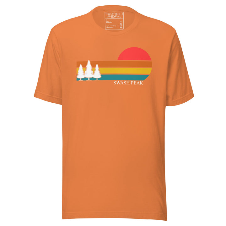 Retro Sunset Unisex Tee - Swash Peak