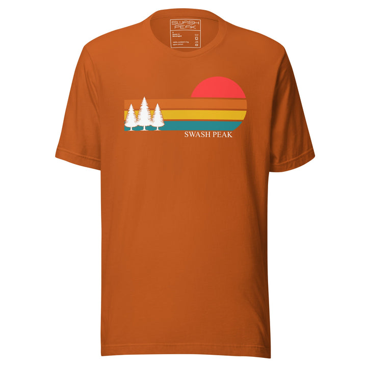Retro Sunset Unisex Tee - Swash Peak