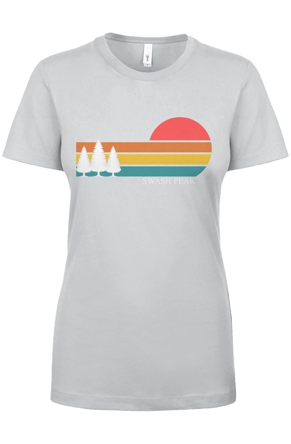 Retro Sunset Women's Tee - Swash Peak