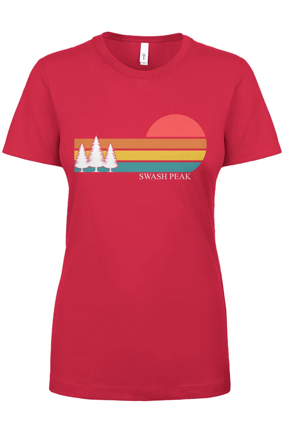 Retro Sunset Women's Tee - Swash Peak