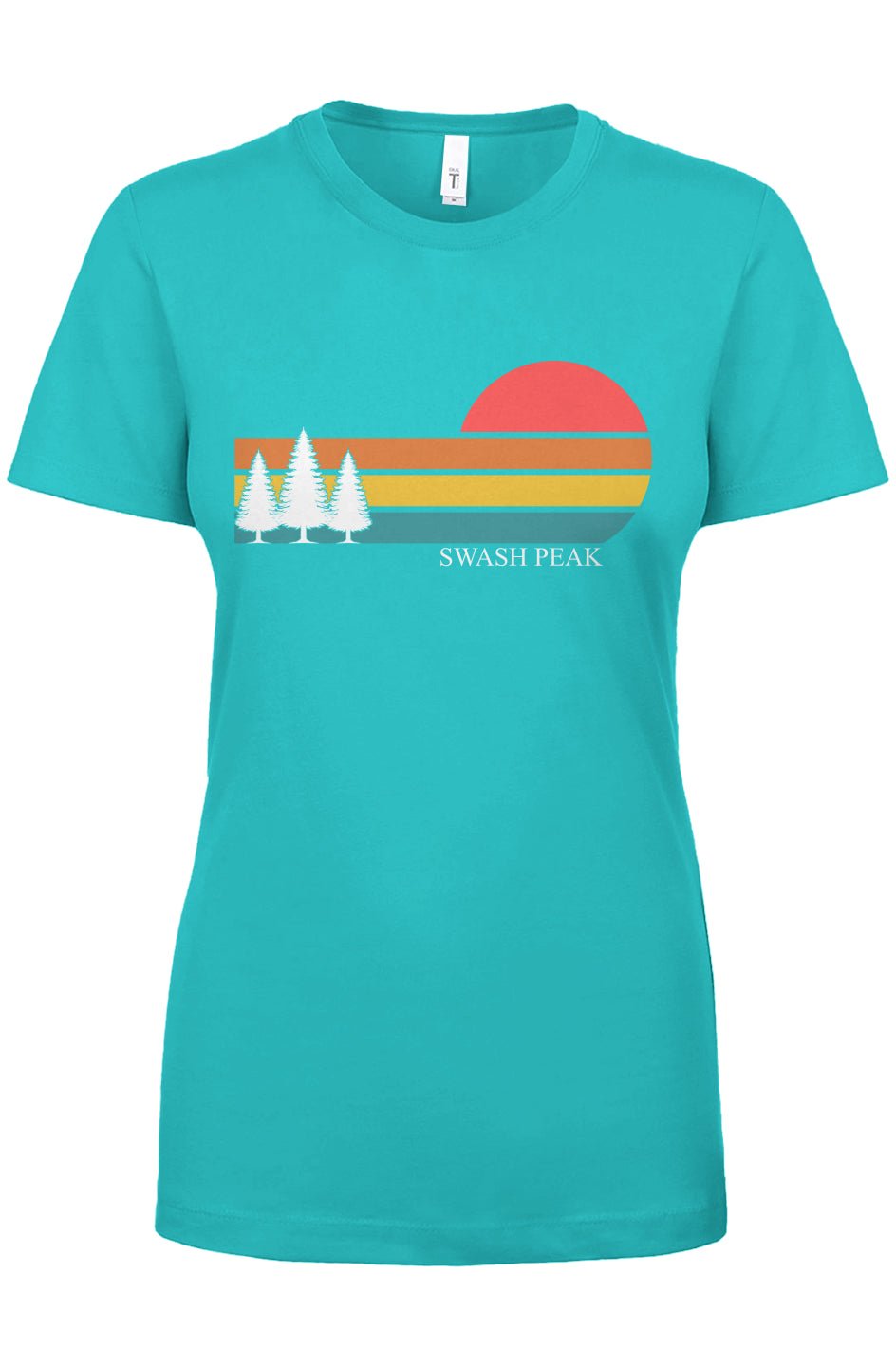Retro Sunset Women's Tee - Swash Peak