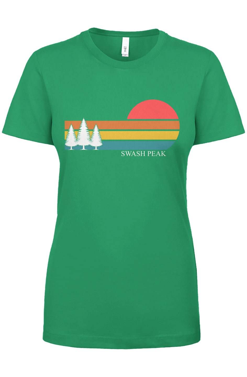 Retro Sunset Women's Tee - Swash Peak